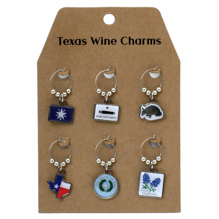 Texas Wine Charms