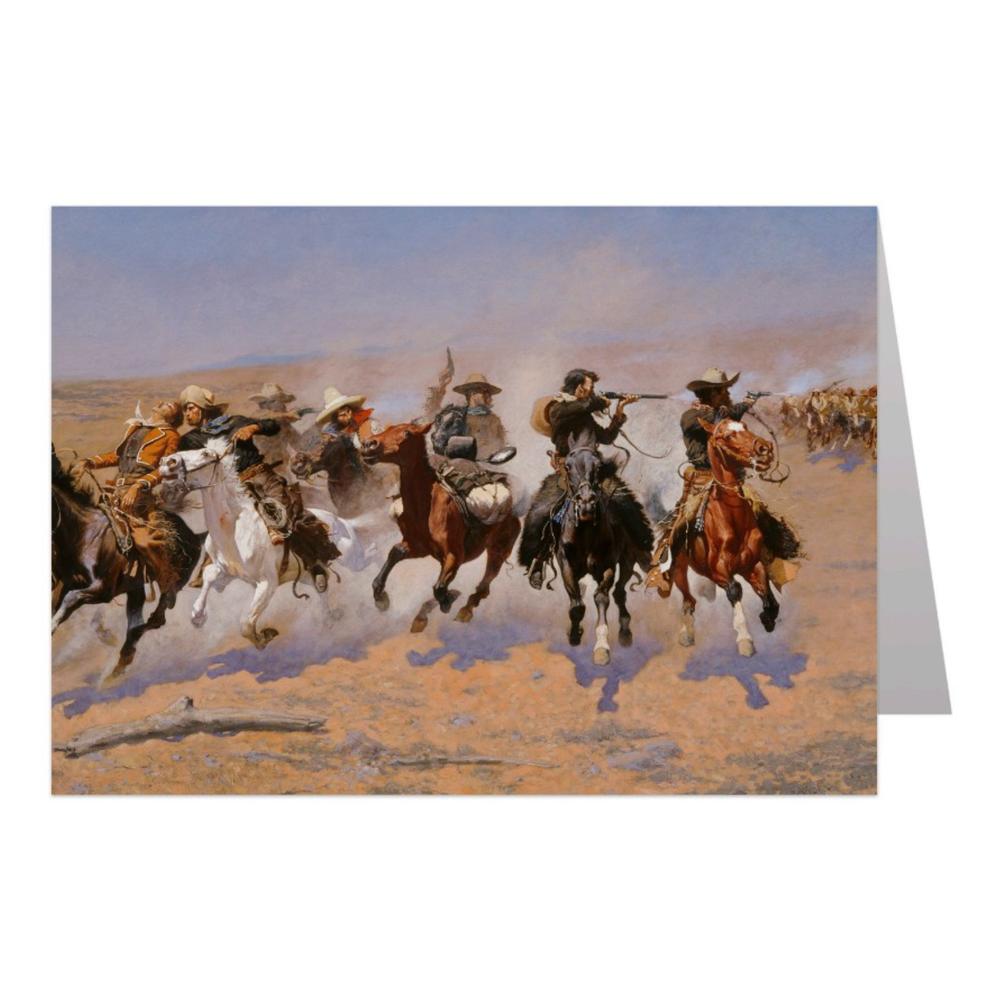 Dash for the Timber Notecard