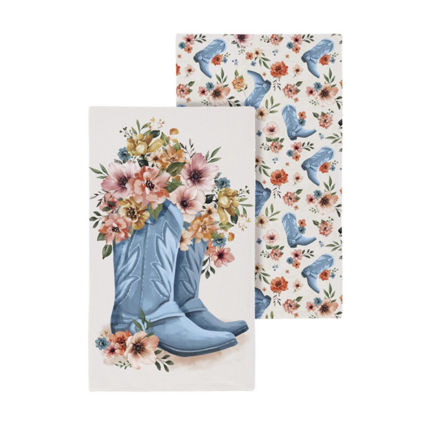 Cowboy Boots Kitchen Towel