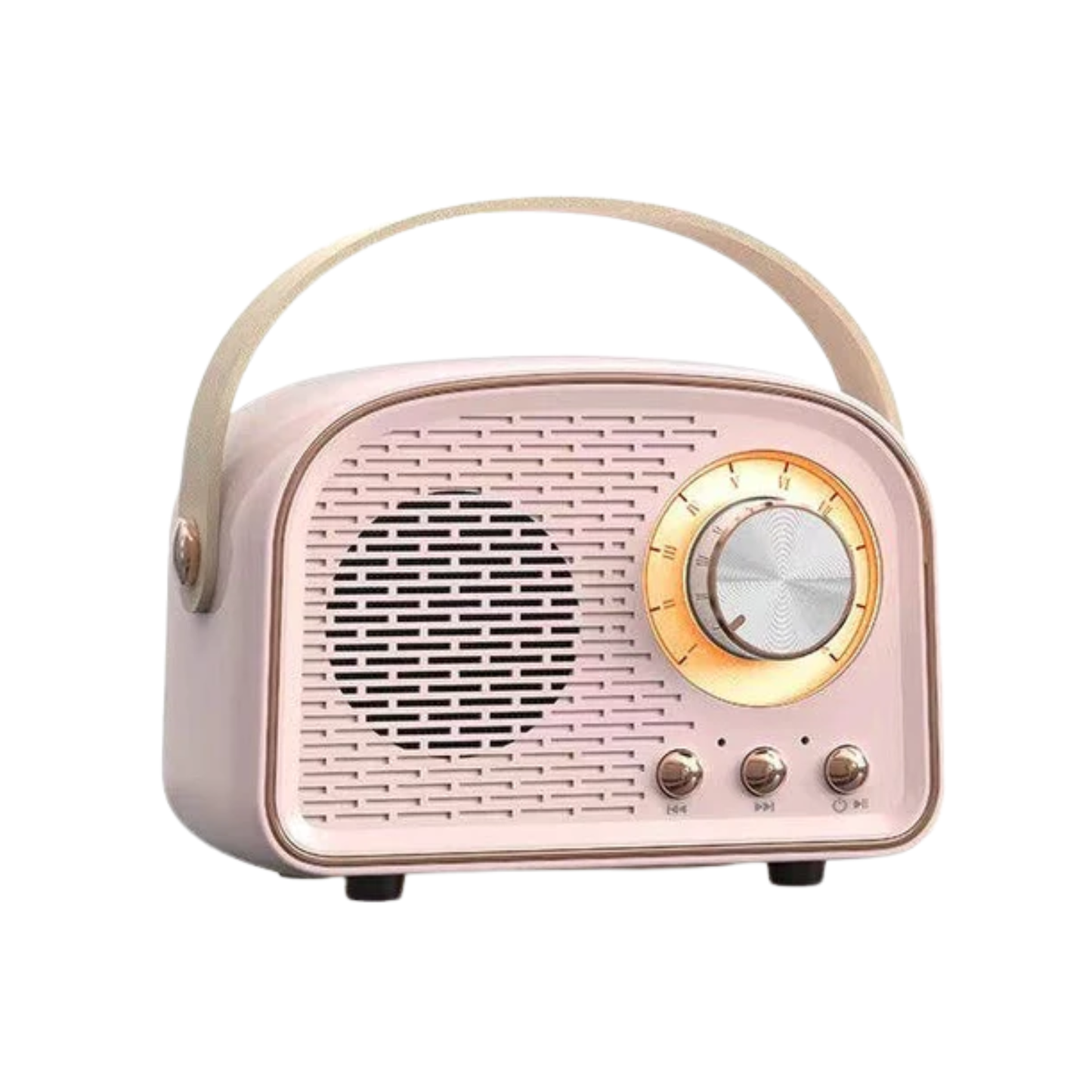 Pink Retro Bluetooth Speaker