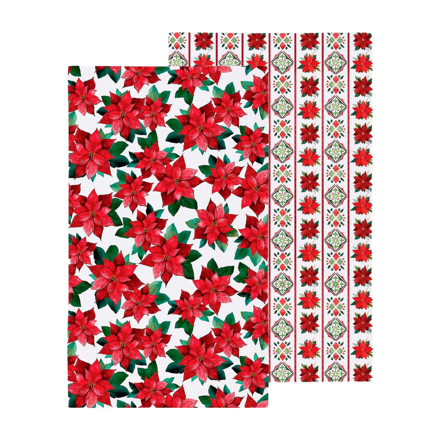 Poinsettia Kitchen Towel