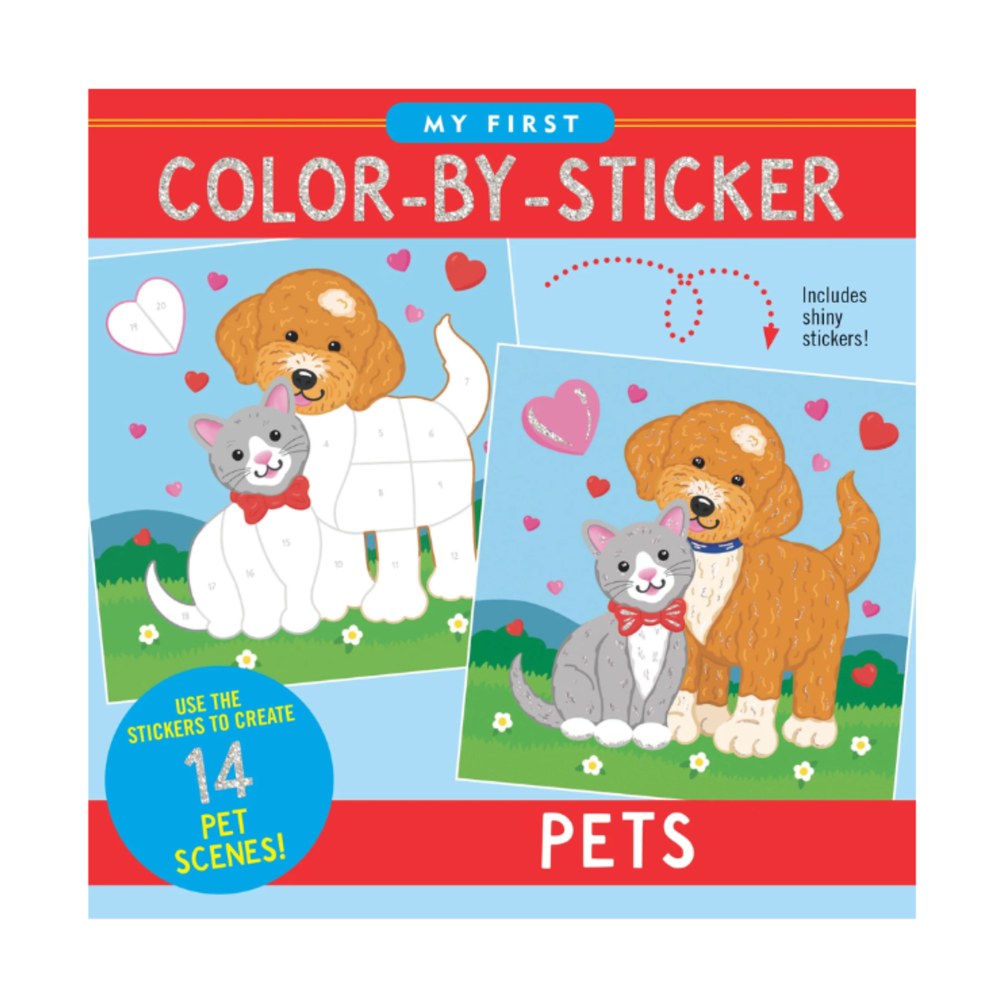 First Color Sticker Pets