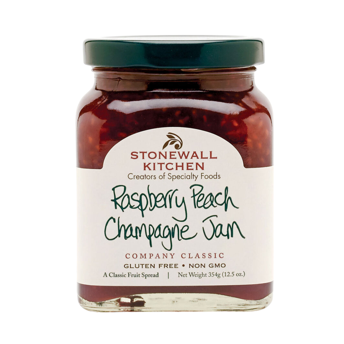 Raspberry Peach Champagne Jam