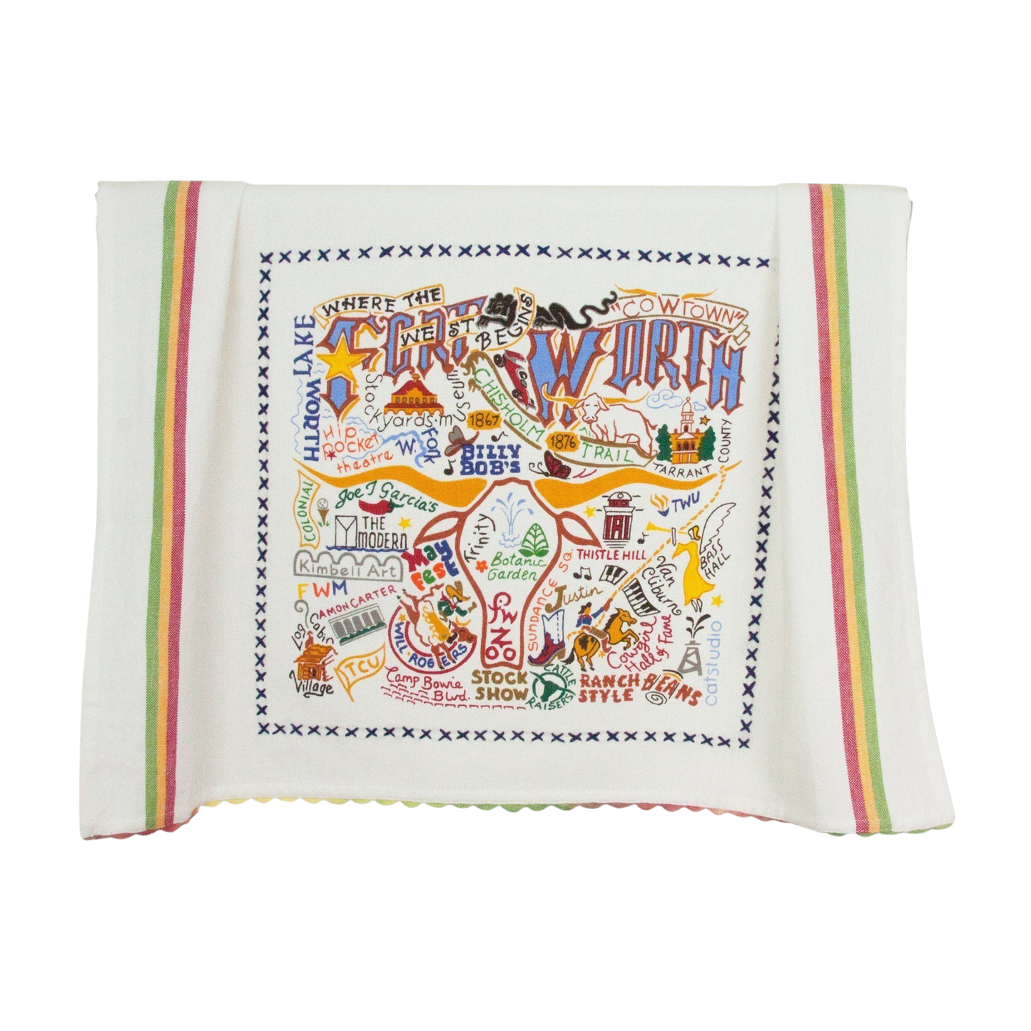 Fort Worth Dish Towel