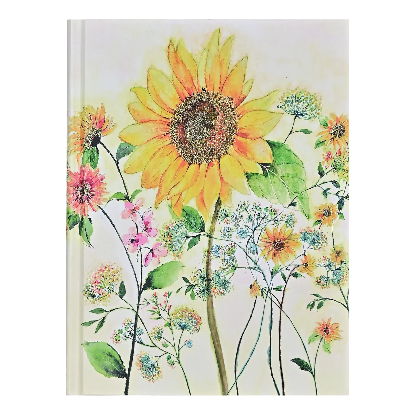 Watercolor Sunflower Journal