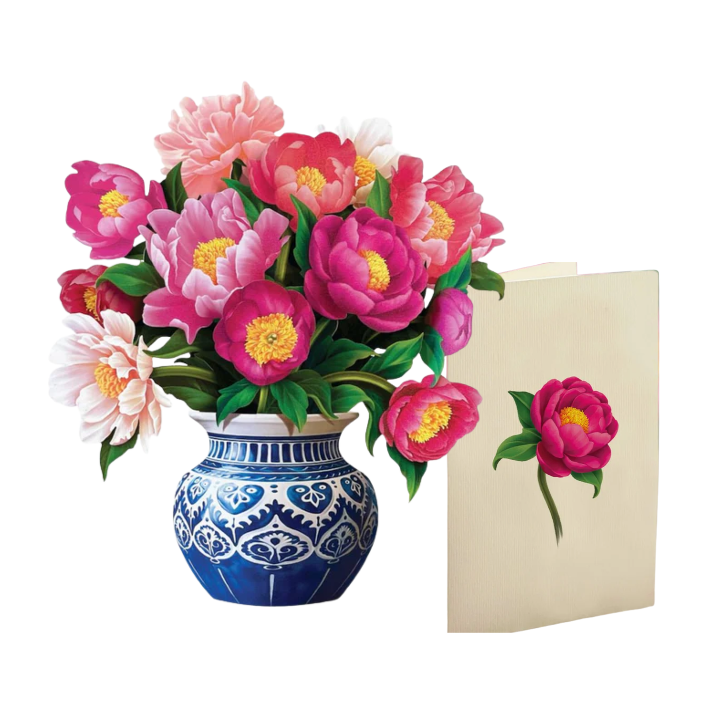 Mini Peony Paradise Card