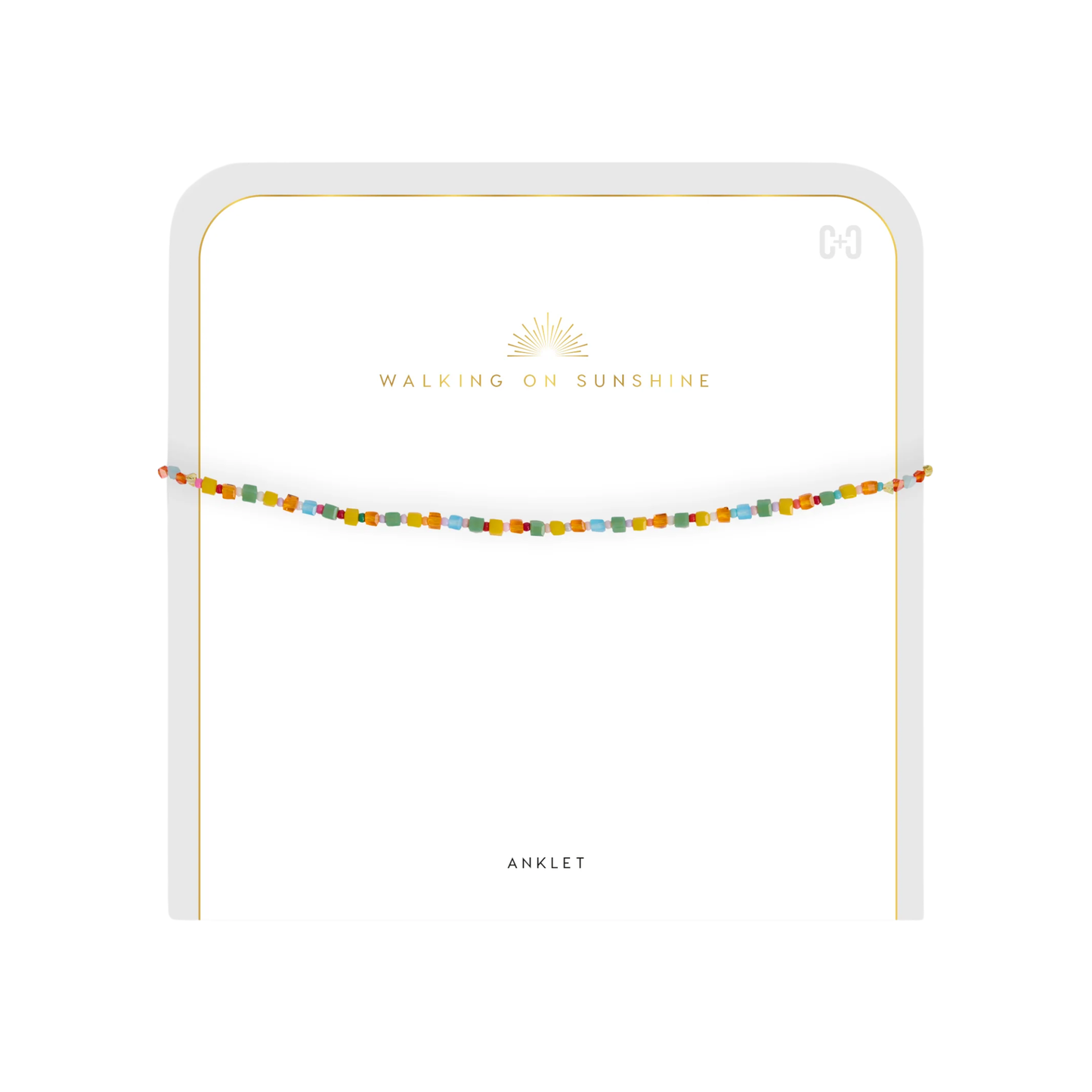 Ray of Sunshine Anklet