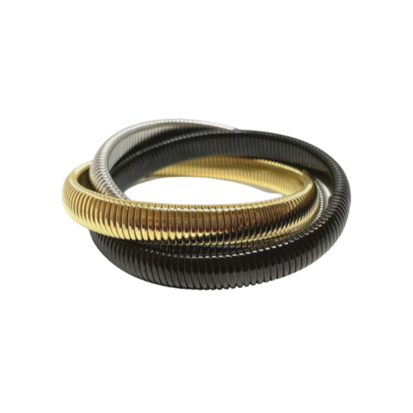 Mixed Metal Cobra Bracelet