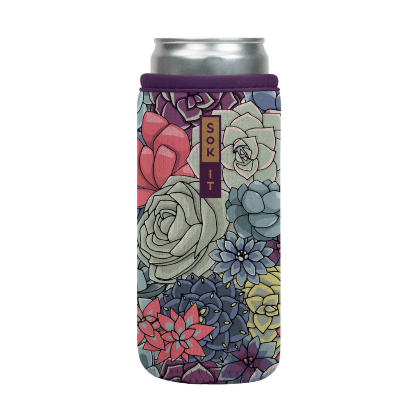 SALE CanSok Succulents 12 oz Slim