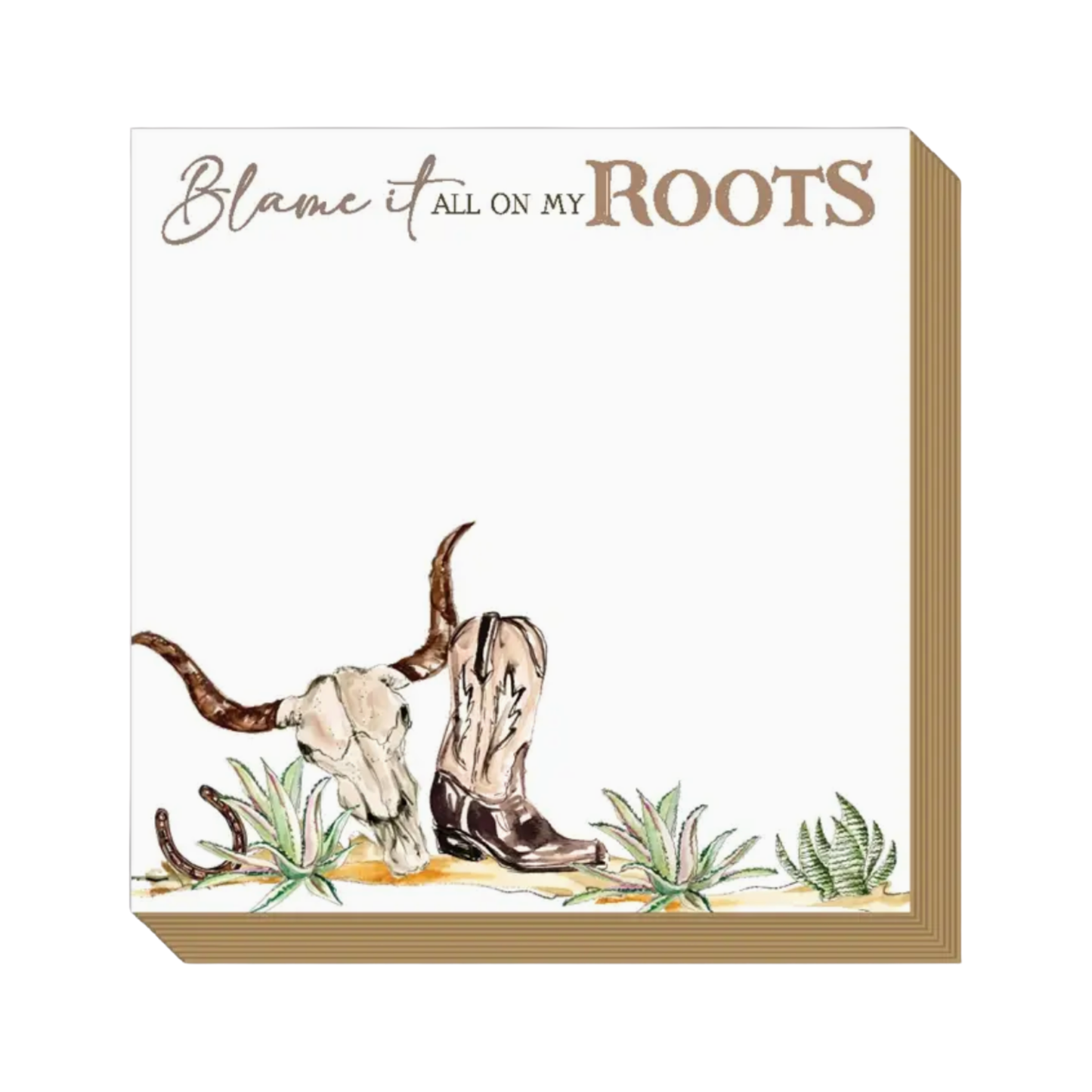 Blame it on my Roots Notepad