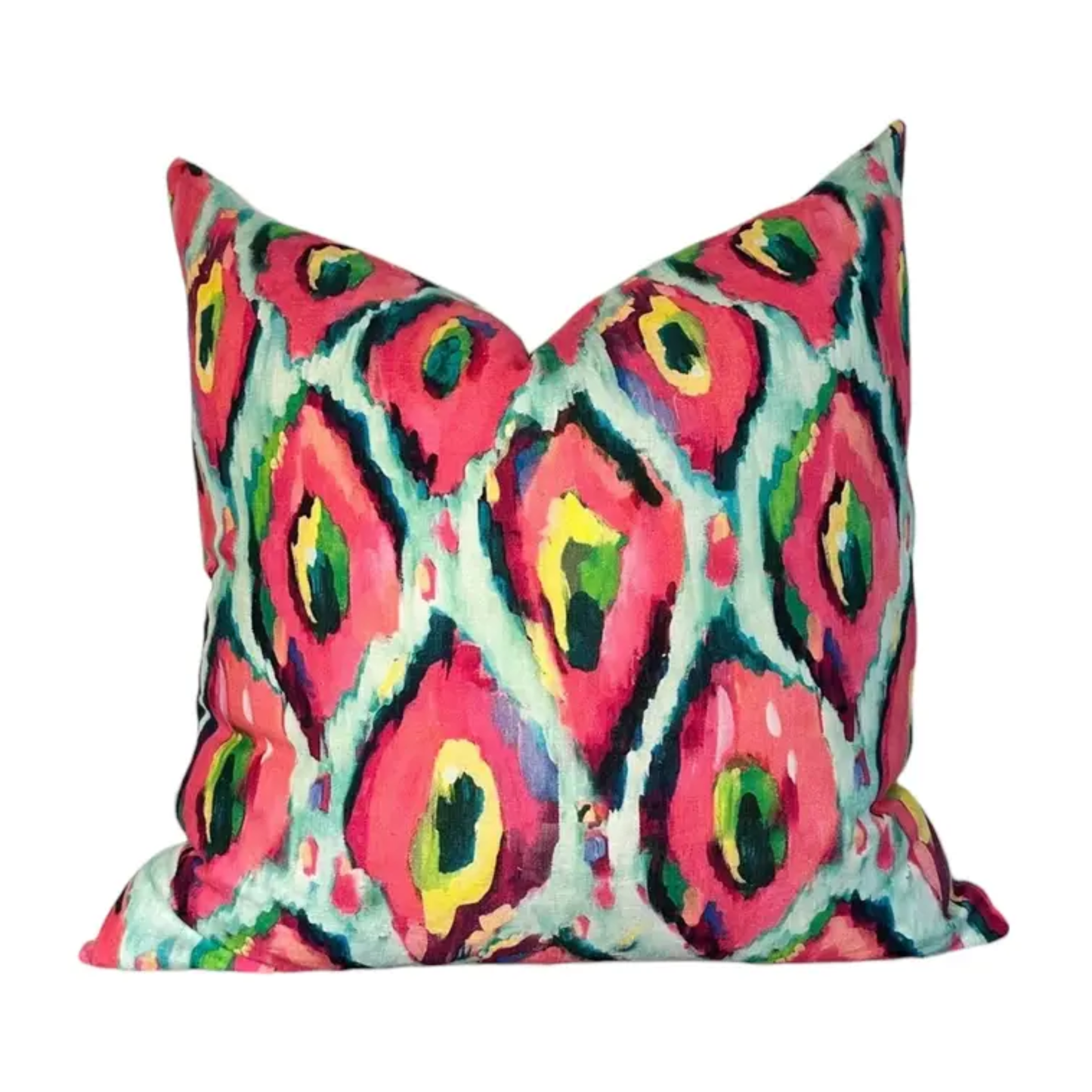 Ikat Abstract Euro Pillow