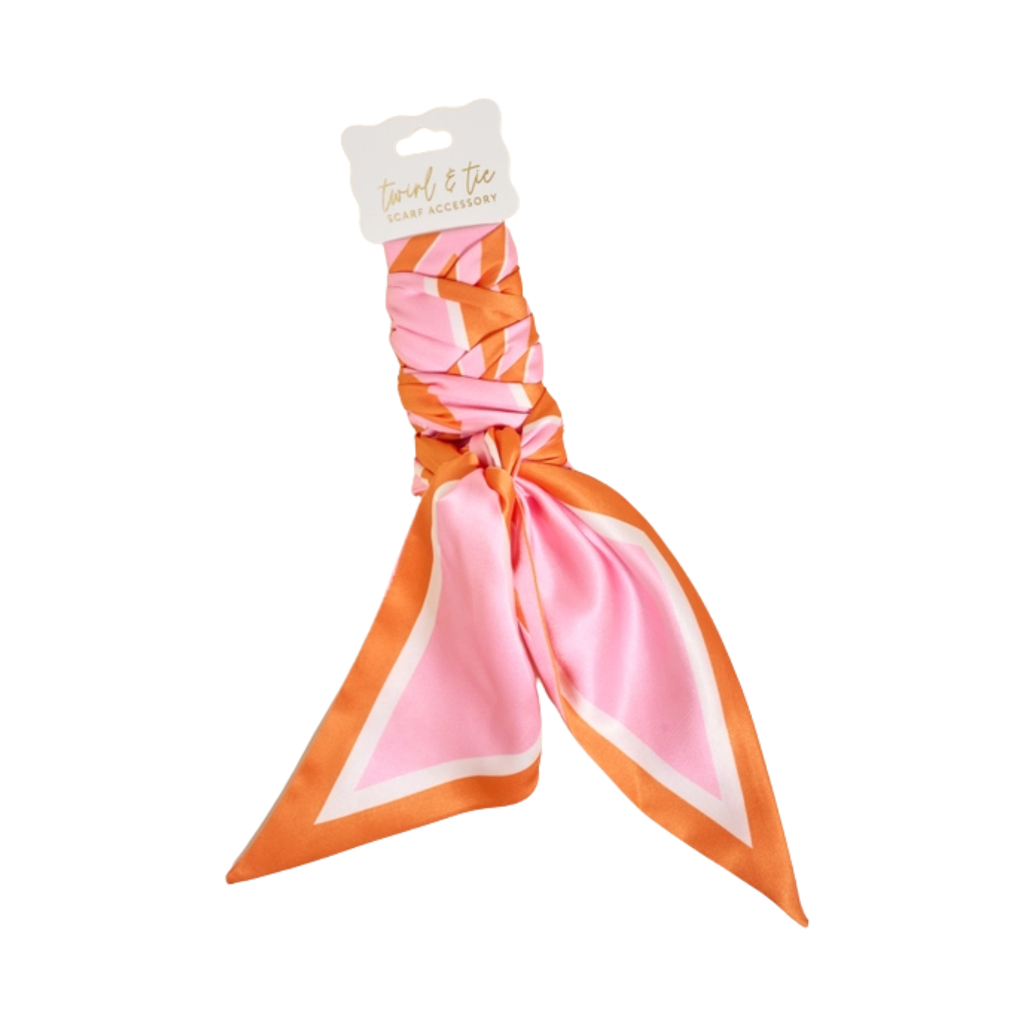 Accessory Scarf Stripes Pink