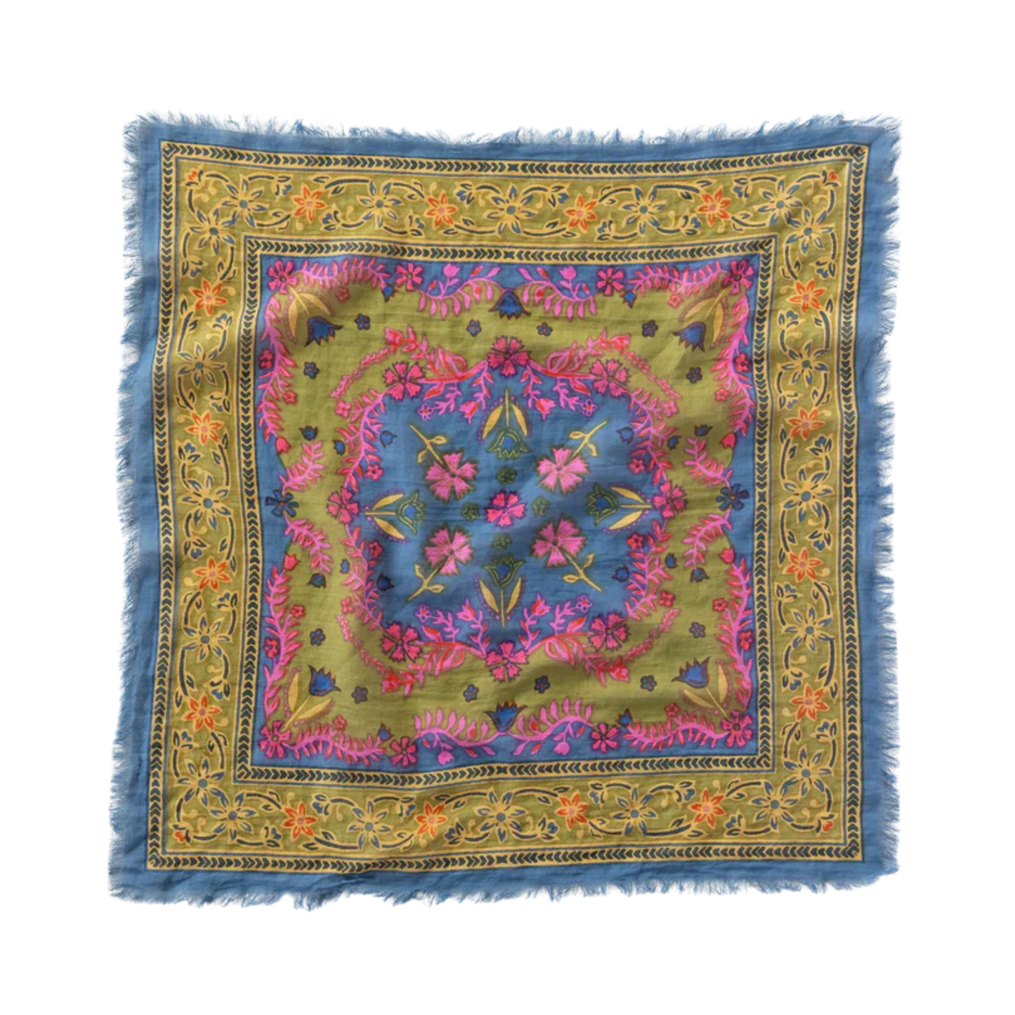 Moss Spring Bandana Scarf