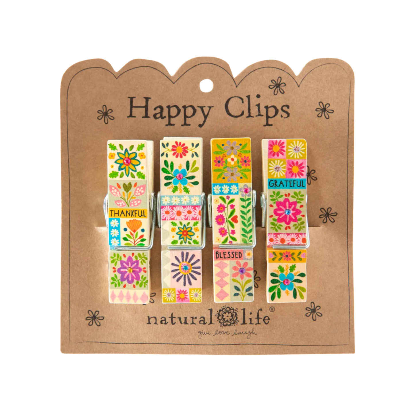 Happy Clips Thankful, Grateful and Blessed