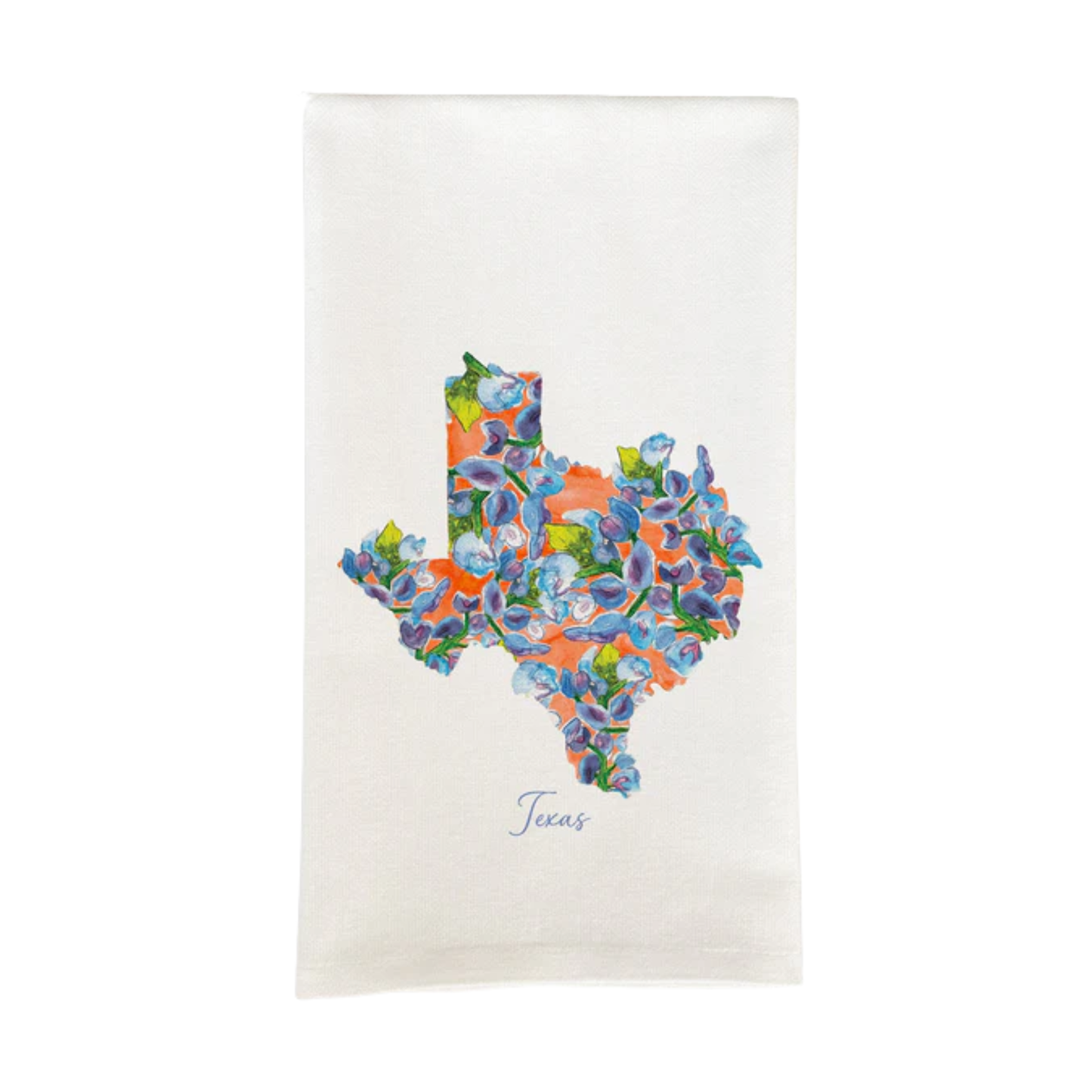 Floral Texas Tea Towel