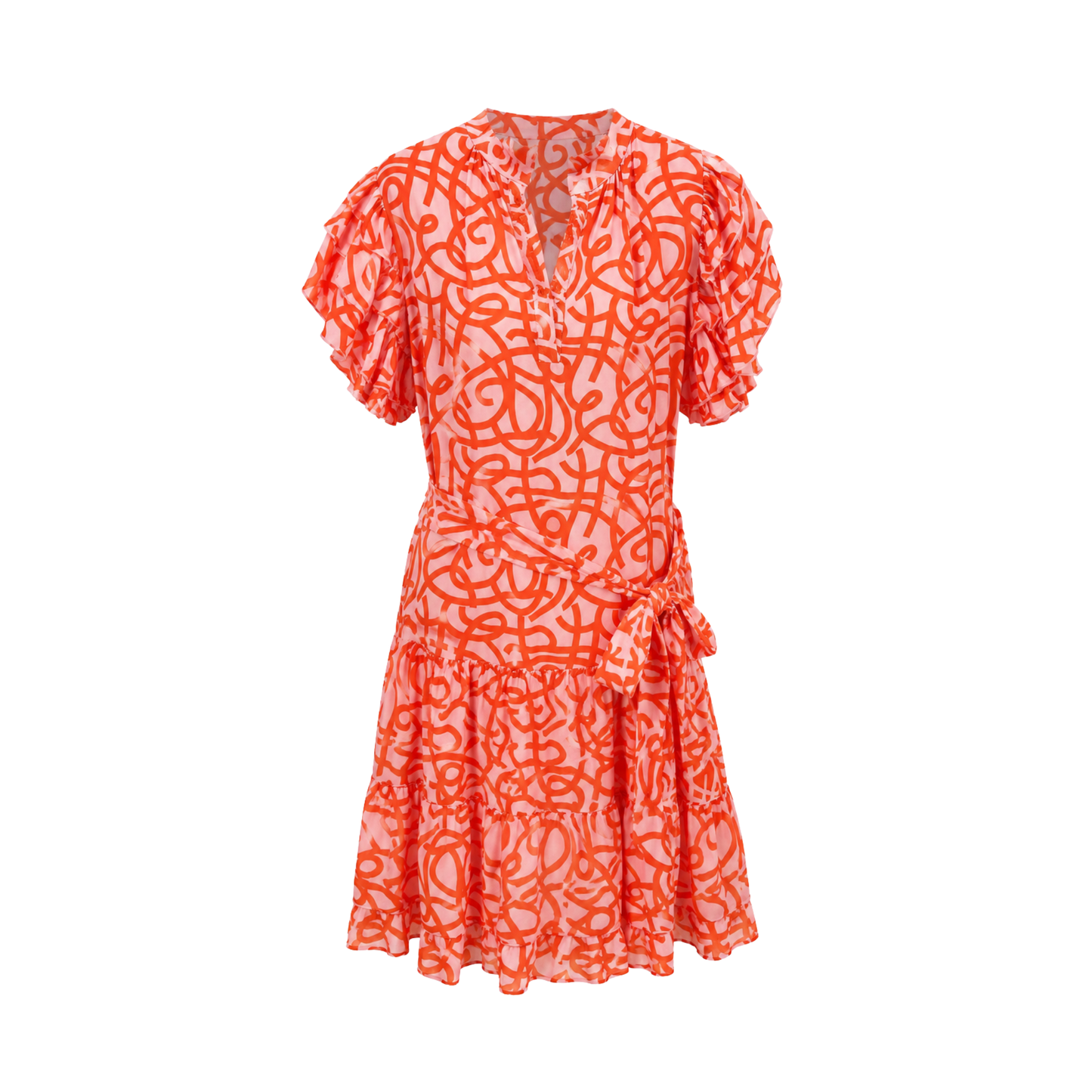 Playwright Ruffle Dress