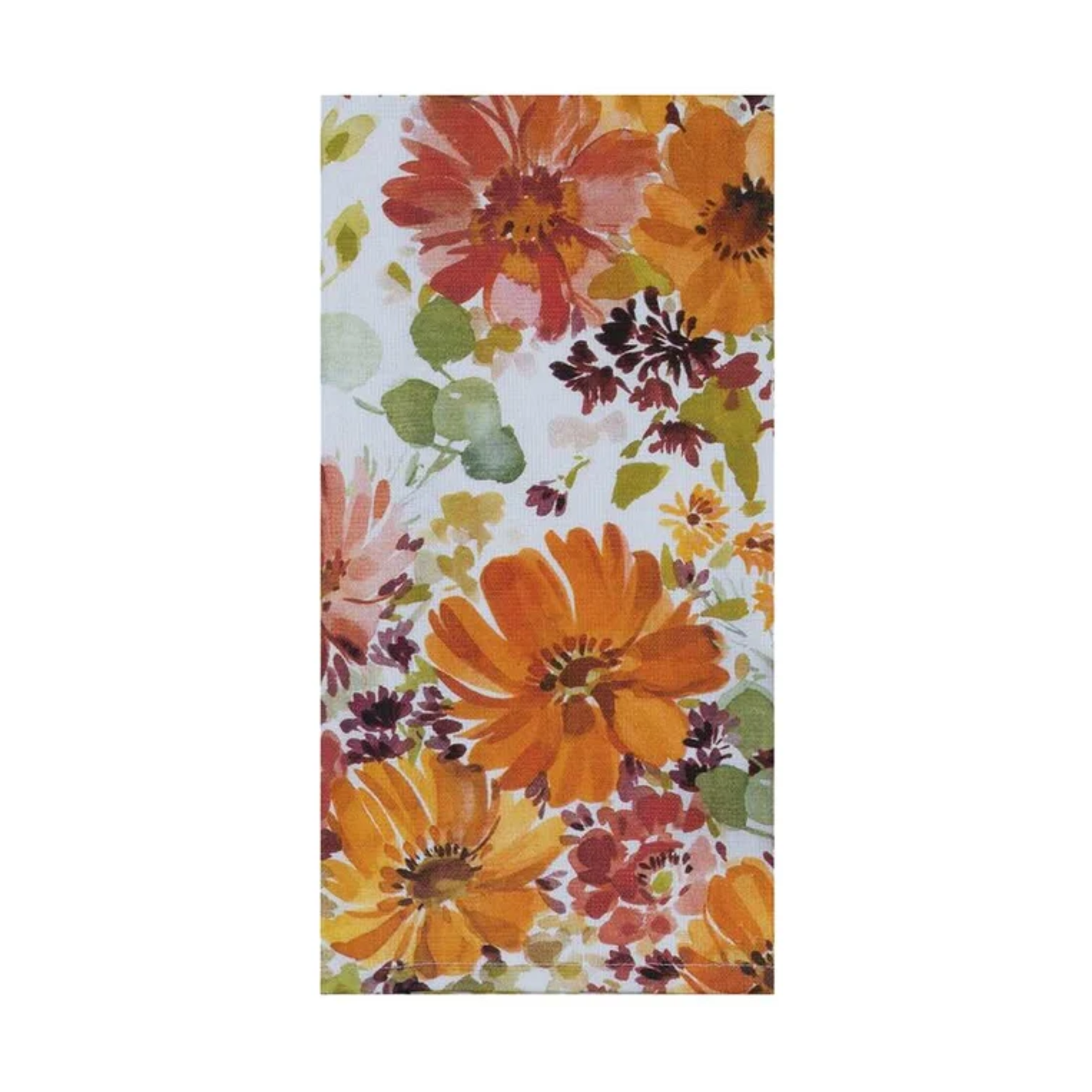 Autumn Joy Floral Toss Towel