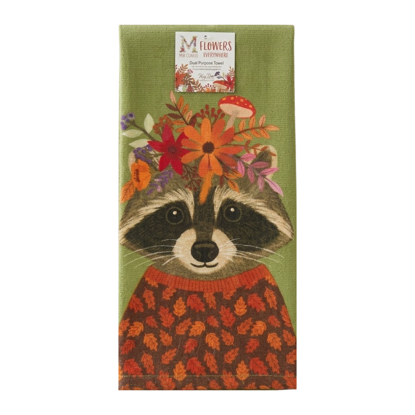 Raccoon Dish Towel