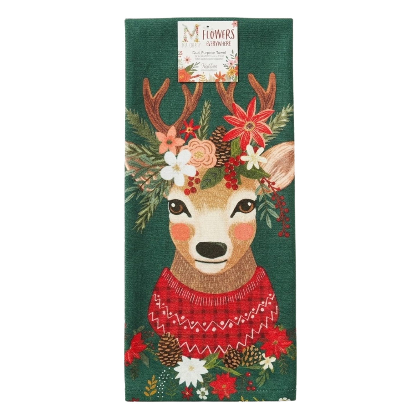 Deer Terry Towel