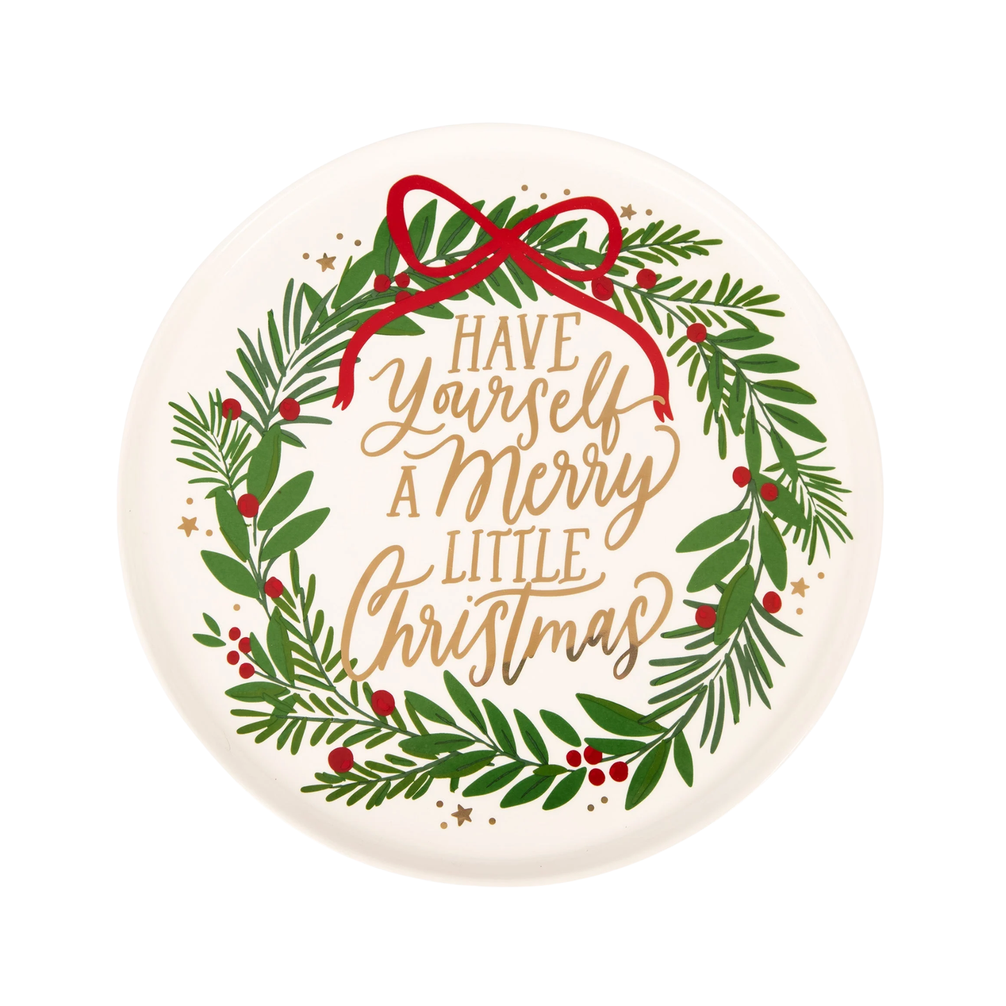 Merry Christmas Cookie Plate