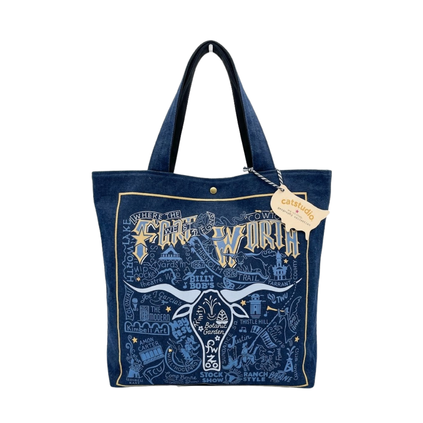Fort Worth Denim Tote
