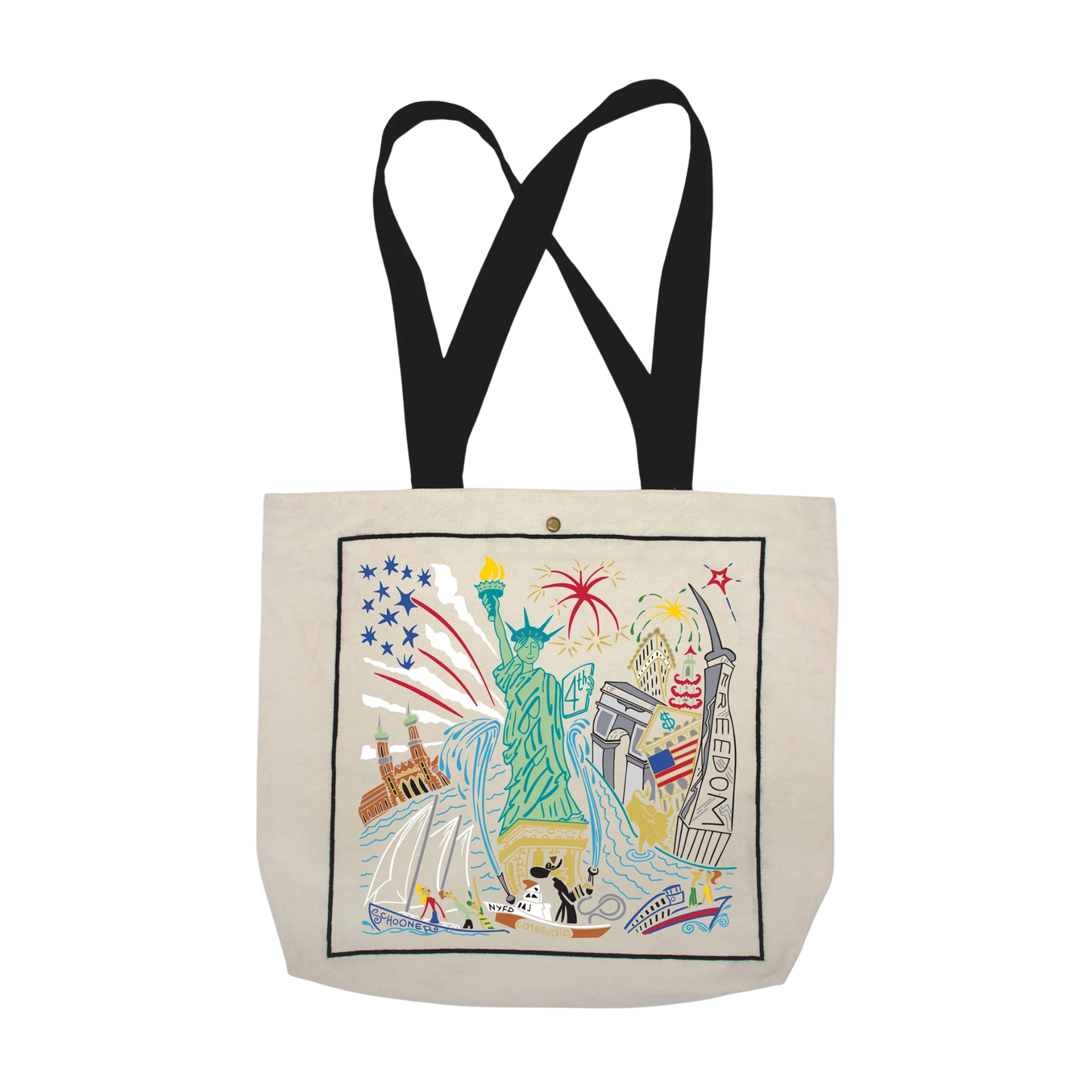 Lady Liberty Tote Bag