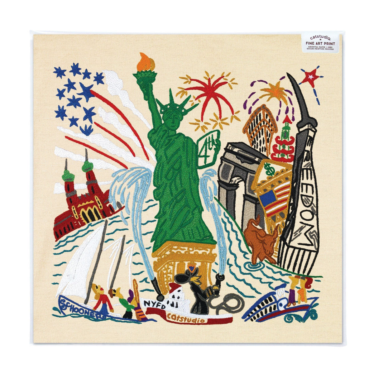Lady Liberty Print