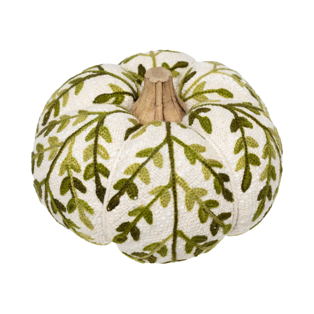 Green Leaf Pumpkin Large