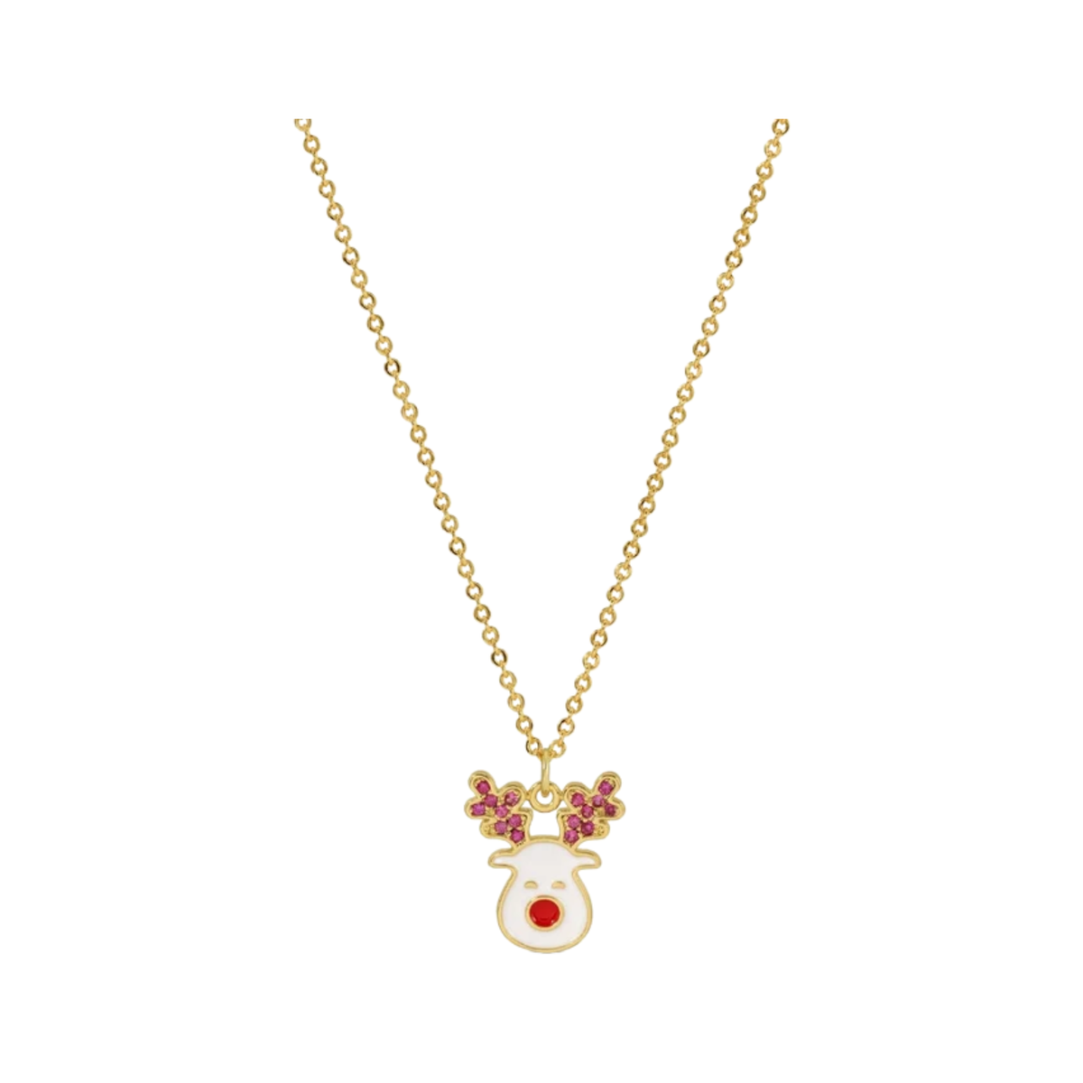 Necklace - Reindeer Face