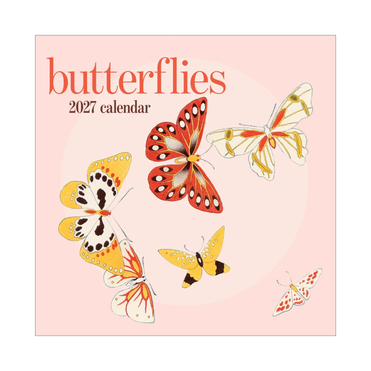 Butterflies 2027 Wall Calendar