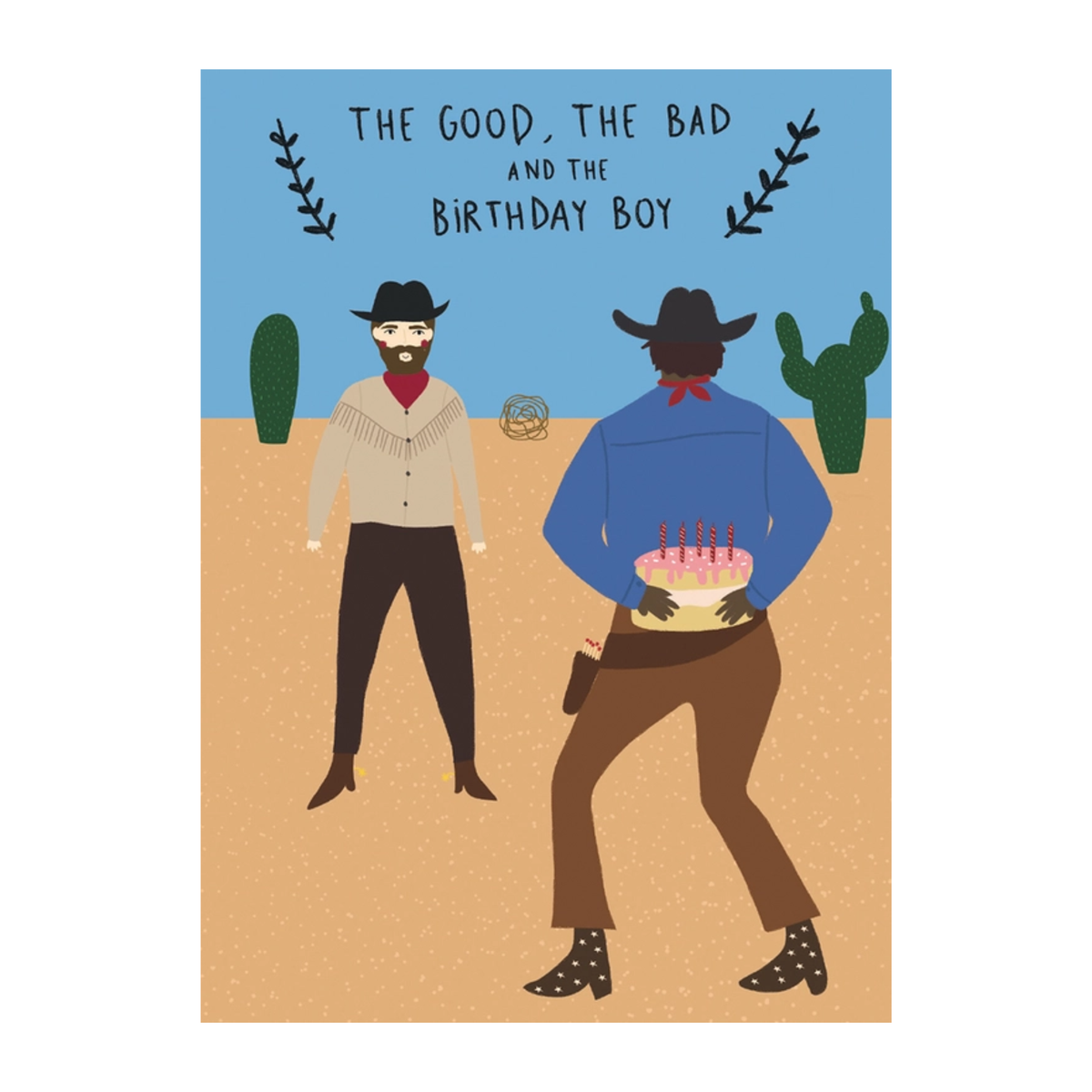 Wild West Birthday Card