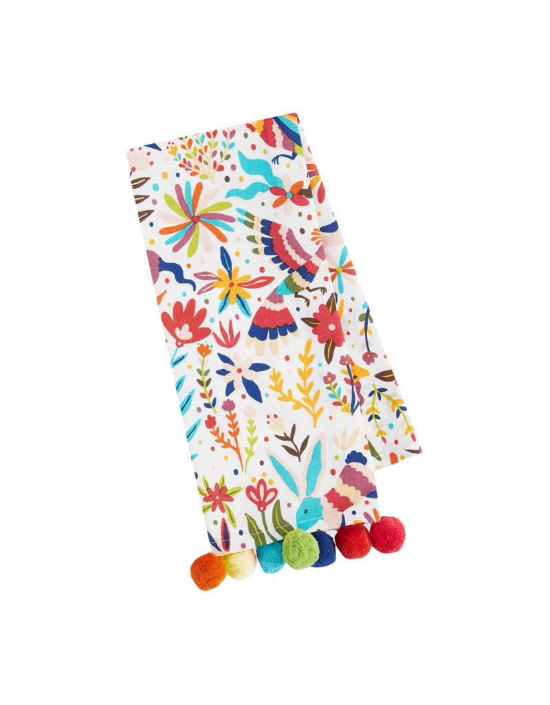Mexican Otomi Printed Dishtowel
