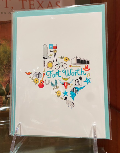 Fort Worth Icons Card