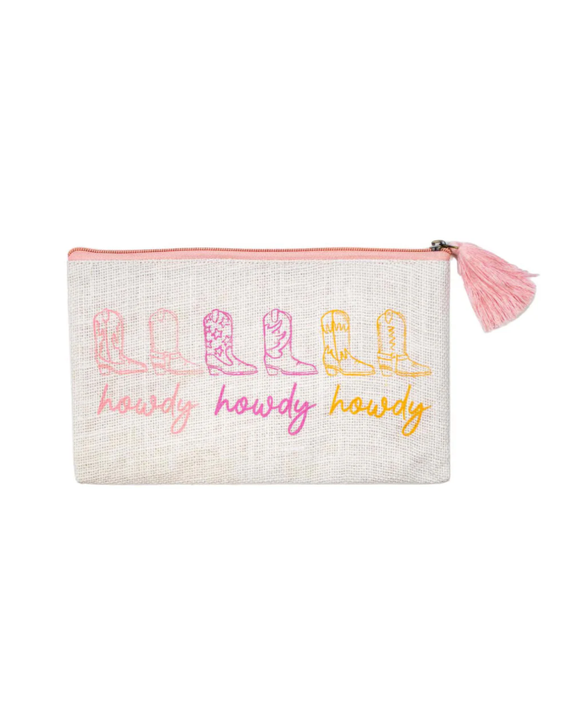 Howdy Cowgirl Cosmetic Bag