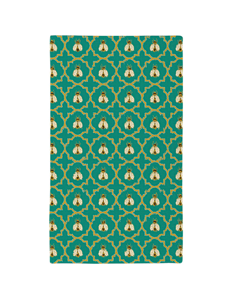 Bee Deco Quick Dry Kitchen Towel