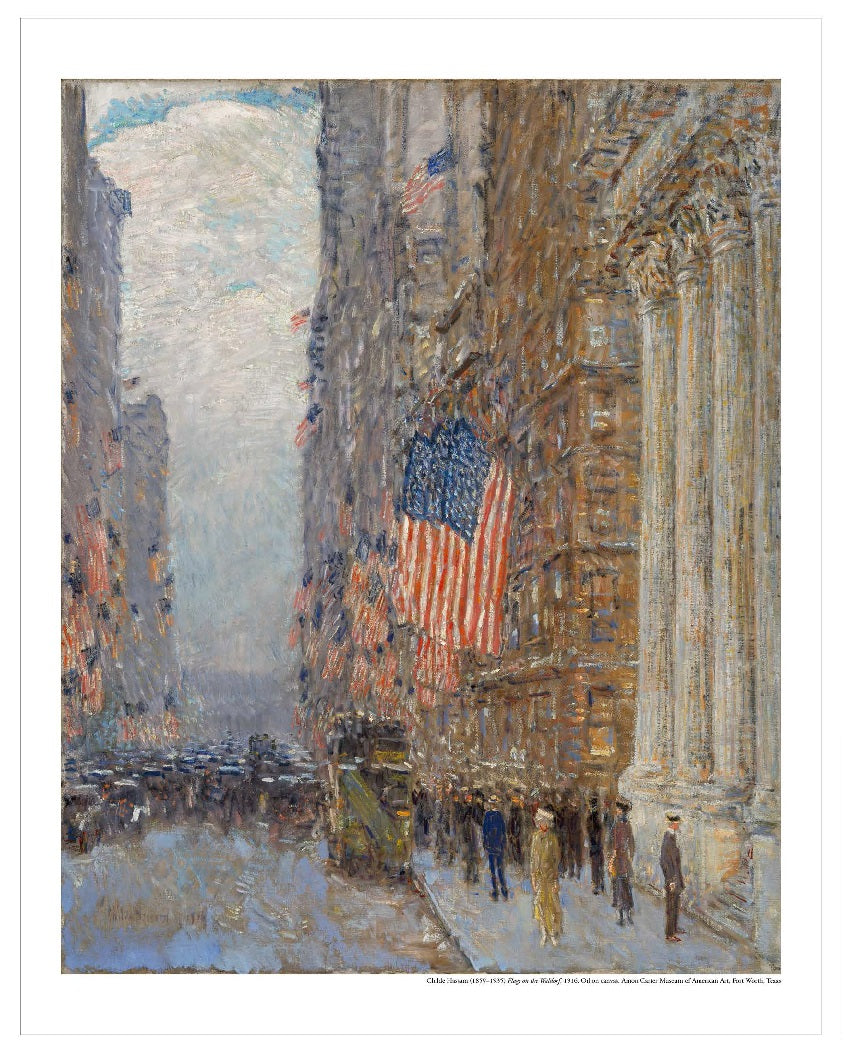Amon Carter Poster Prints Flags on the Waldorf