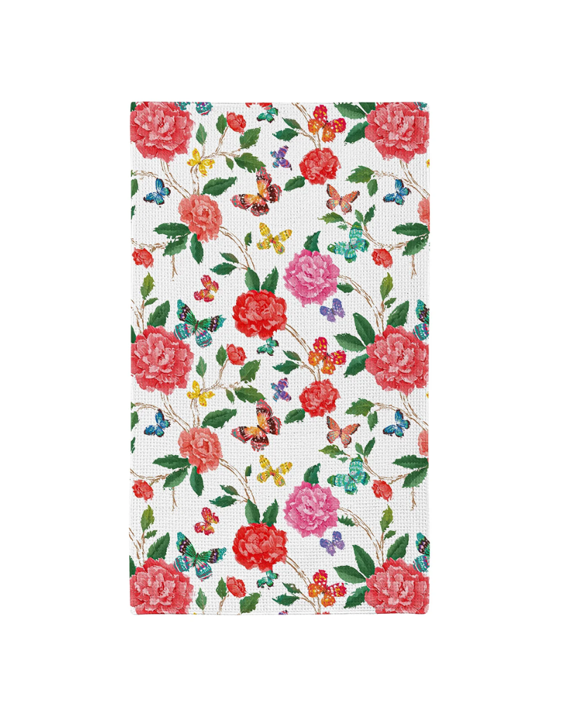 Butterfly Toile Towel