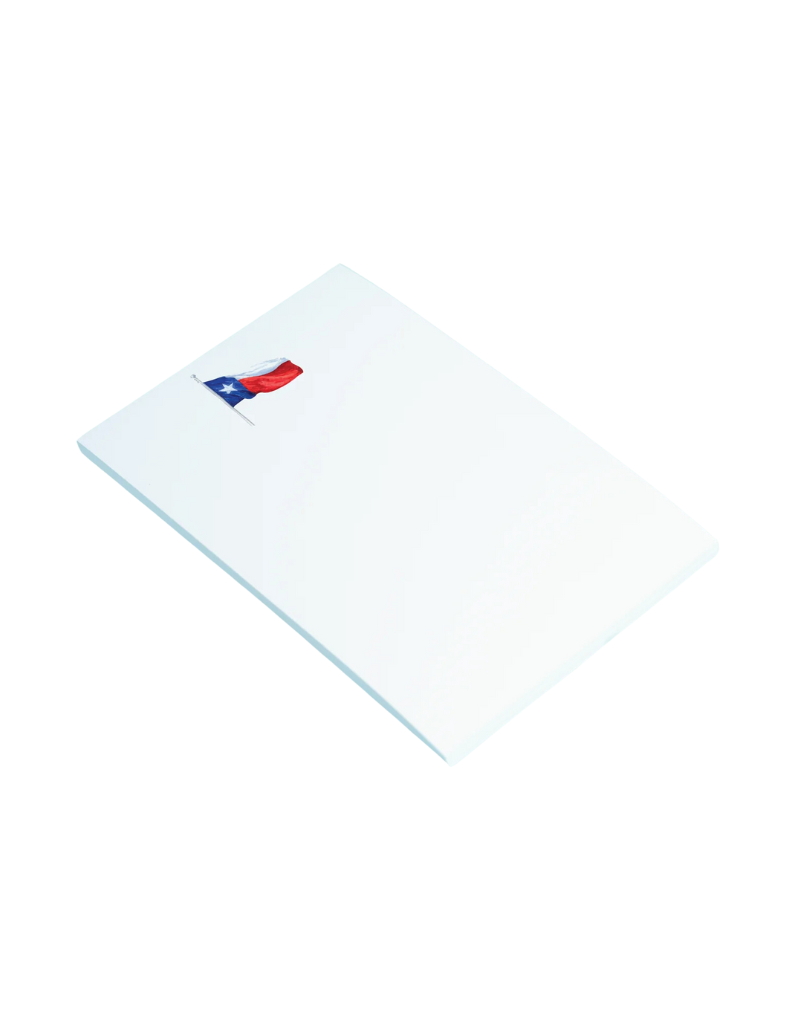Waving Texas Flag Notepad