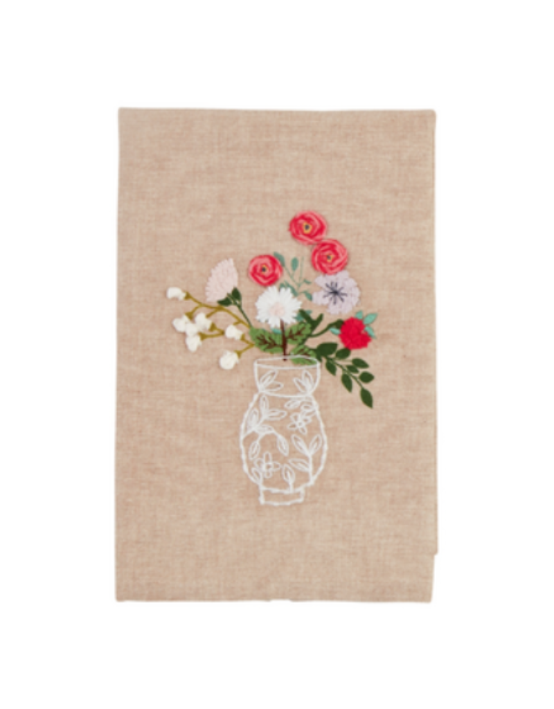 Flower in Vase Towel