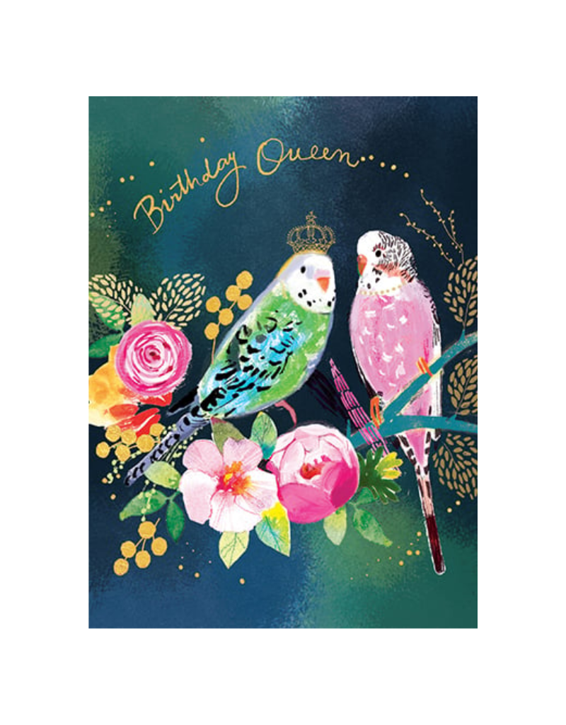 Birthday Queen Notecard