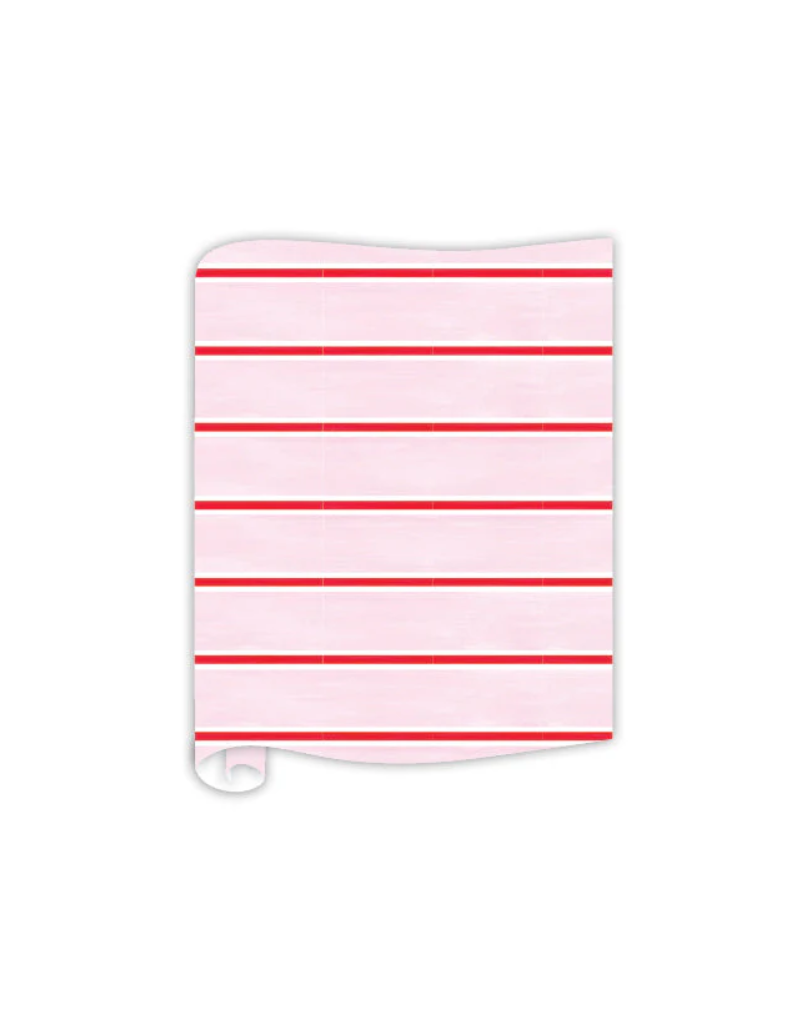 Table Runner Pink White and Red