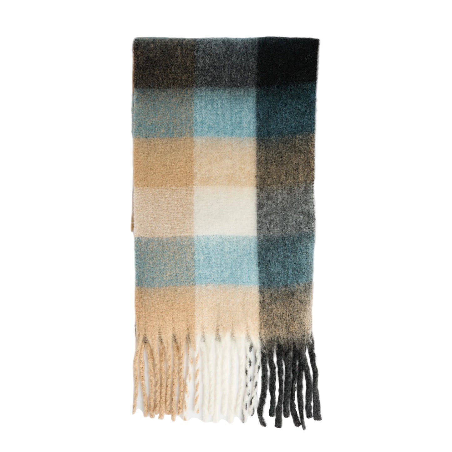 Scarf Blue/Tan