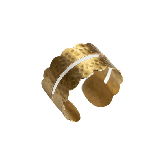 Scallop Cuff