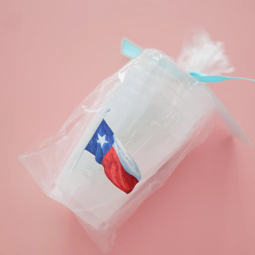 Texas Flag Cups