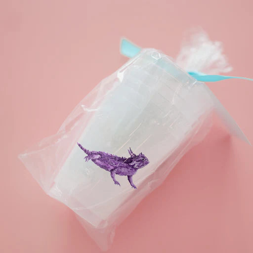 Purple Horned Frog Cup Set