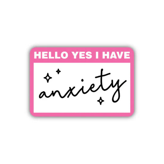 Anxiety Sticker