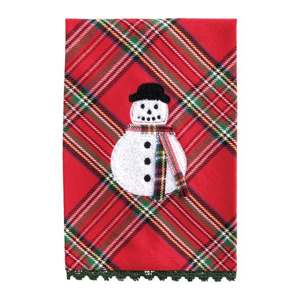 Snowman Tea Towel