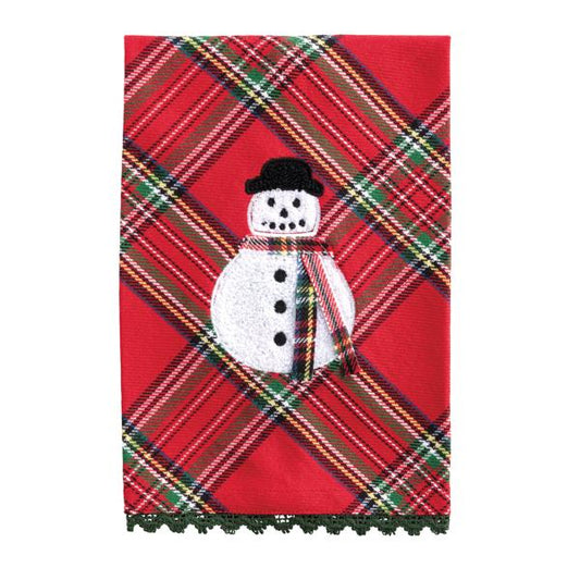 Snowman Tea Towel