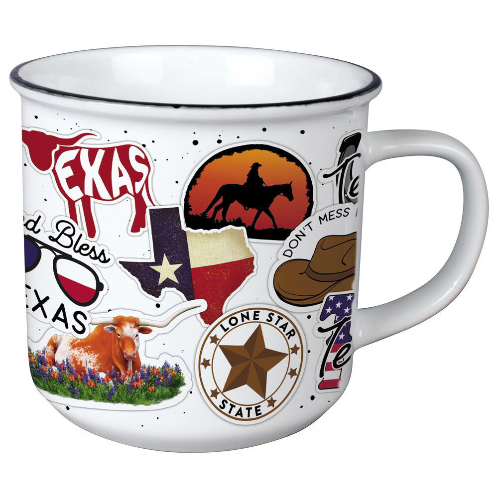 Mug Texas Stickers