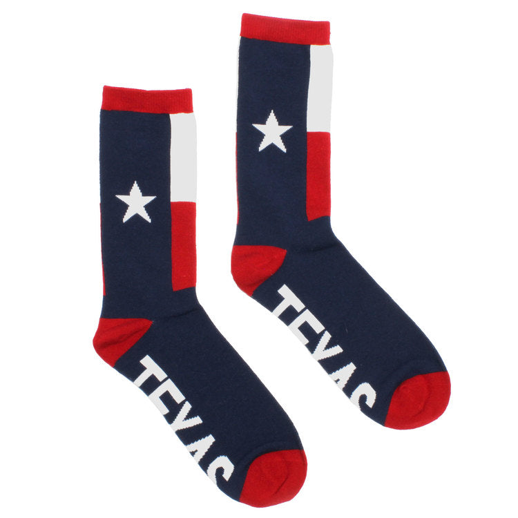 Texas Flag Socks